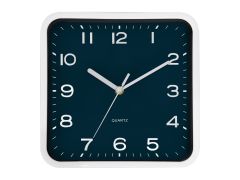 שעון קיר שחור 22*22 ס"מ דגם DOXO