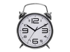 שעון קיר לבן עגול דגם RETORIC