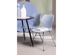 כסא פינת אוכל תכלכל פלסטיק קשיח דגם VITAL