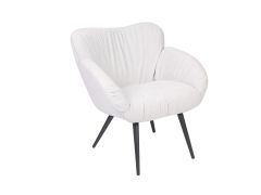 כורסא בד בגוון אפרפר דגם LANCASTER