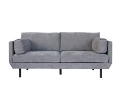 ספה דו מושבית 180 ס"מ בגוון אפור דגם LOOPING