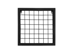 רשת תלייה מתכת בגוון שחור 40*40 ס"מ דגם MILI