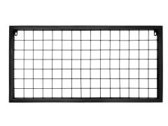 רשת תלייה מתכת בגוון שחור 80*40 ס"מ דגם MILI