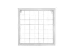 רשת תלייה מתכת בגוון לבן 40*40 ס"מ דגם MILI