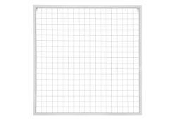 רשת תלייה מתכת בגוון לבן 100*100 ס"מ דגם MILI