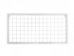 רשת תלייה מתכת בגוון לבן 80*40 ס"מ דגם MILI