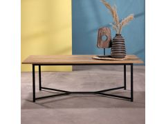 שולחן סלון 120*59.5 ס"מ בגוון דבש דגם BOXI