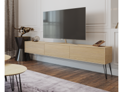 מזנון לסלון 2 מטר קולקציית עץ טבעי