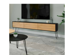 מזנון לסלון 2 מטר קולקציית אלון משולב