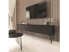 מזנון לסלון 1.8 מטר דגם קיסר בגוון שחור