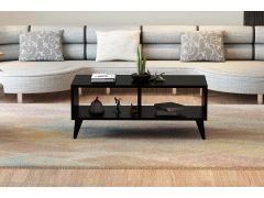 שולחן סלון מעוצב דגם תמרה גוון שחור