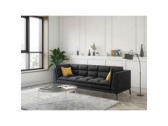 ספה תלת מושבית דגם ריי Ram Design צבע שחור