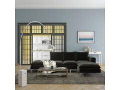 סלון פינתי מודולרי דגם רויאל ביסיק Ram Design צבע שחור