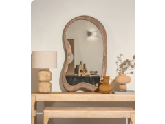 מראה טיימלס בצבע עץ