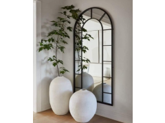 מראה מודרנית שחורה יוקרתית