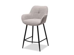 כסא בר בד בגוון בז' דגם סוהו