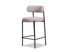 כסא בר בד בגוון שמפניה דגם ברקת