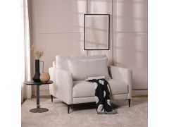 כורסא בד בגוון אבן דגם נורי