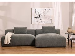 ספה פינתית ימין 145*260 ס"מ בד בגוון ירוק דגם פופ