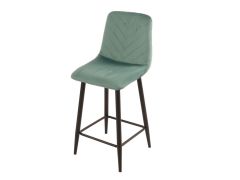 כסא בר תורכיז בד קטיפה דגם ARROW