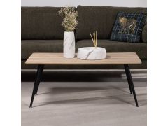 שולחן סלון 110*60 ס"מ בגוון טבעי דגם LEWIS