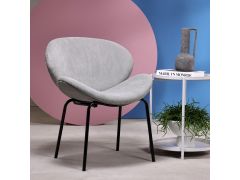 כורסא בד בגוון טאופ דגם RONDA