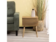 שידה 40*39 ס"מ בגוון טבעי דגם PASPAS