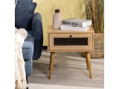 שידה 48*39 ס"מ בגוון טבעי דגם CLEAR