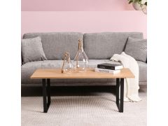 שולחן סלון בגוון אלון טבעי דגם RIPON