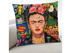 כרית נוי צבעונית 45*45 ס"מ דגם FRIDA