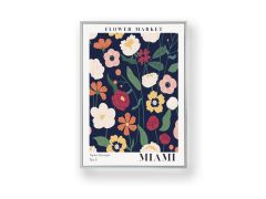 ציור 50*70 ס"מ דגם 3D EFECT MIAMI