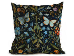 כרית נוי צבעונית 45*45 ס"מ דגם BUTTERFLY