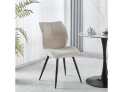 כסא פינת אוכל בד בז' דגם KOSMO