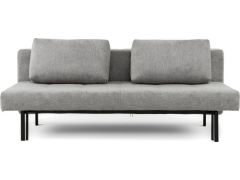 ספה תלת מושבית נפתחת למיטה רוחב וחצי  דגם Donna צבע אפור בהיר