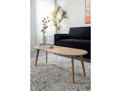 שולחן סלון בגוון טבעי דגם LONGER