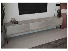 מזנון לסלון 1.8 מטר בעיצוב גרניט זהב