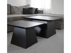 זוג שולחנות סלון מרובעים דגם עדן