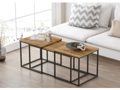 סט 3 שולחנות לסלון דגם יוסטון