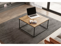 שולחן סלון מרובע דגם דבלין