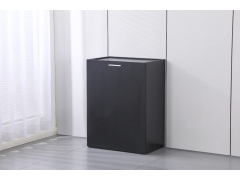 קונסולה נפתחת לשולחן כתיבה דגם קומפקט גוון שחור