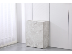 קונסולה נפתחת לשולחן כתיבה דגם קומפקט גוון שיש אפור