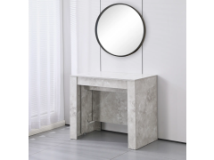 קונסולה נפתחת לפינת אוכל דגם רויאל גוון שיש אפור