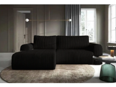 ספה פינתית דגם EVEREST גוון שחור