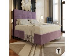 מיטה זוגית מפוארת דגם סול 140x190 גוון סגול