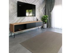 מזנון רוחב 180 ס"מ לסלון דגם איסלנד בלאק משולב