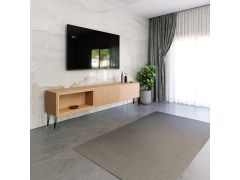 מזנון רוחב 200 ס"מ לסלון דגם איסלנד אלון טבעי