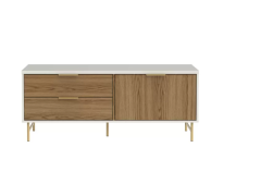 מזנון טלויזה 135 ס"מ בגוון עץ דגם אודם