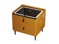 שידה חכמה עם 2 מגירות צבע כתום