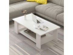 שולחן סלון דגם פלוטו בגוון לבן