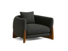 כורסא דגם ORCHID בגוון אפור כהה